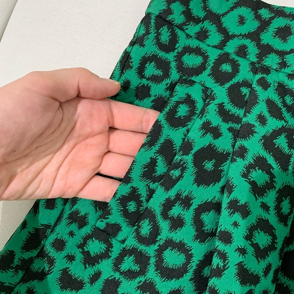A-line Animal Print Skirt - Picture 3 of 6